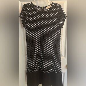 MICHAEL Michael Kors Black and White Mini Dress